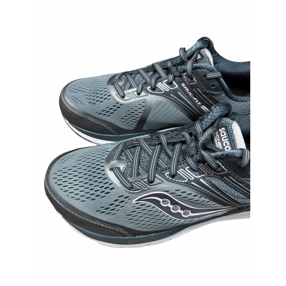 Saucony Echelon 7 Slate Gray Pink Running Shoes Womens Size 11.5 Wide Walking - Picture 9 of 12